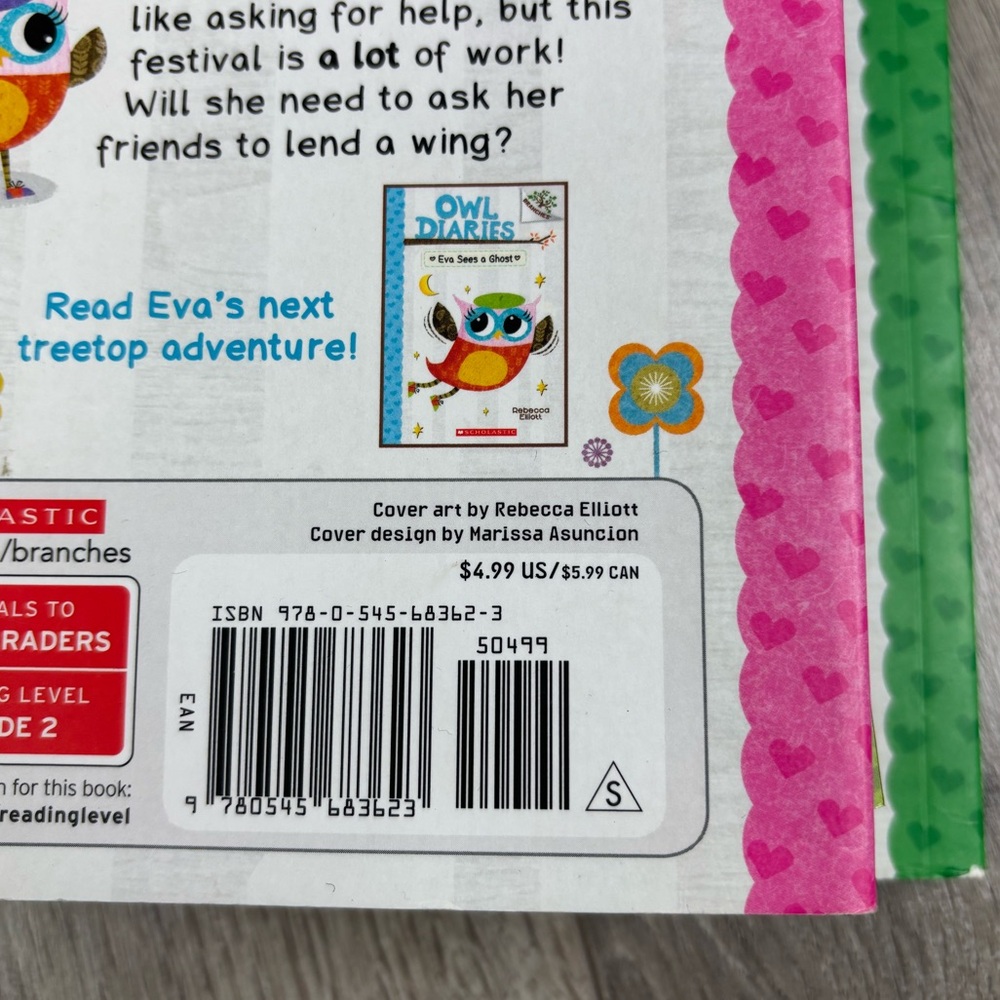 (15) Owl Diaries Book Lot By Rebecca Elliot Scholastic Branches Like New - Picture 12 of 14